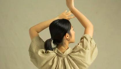 赵嘉仁训练视频日常片段: 接球出手细节,接球余光观察